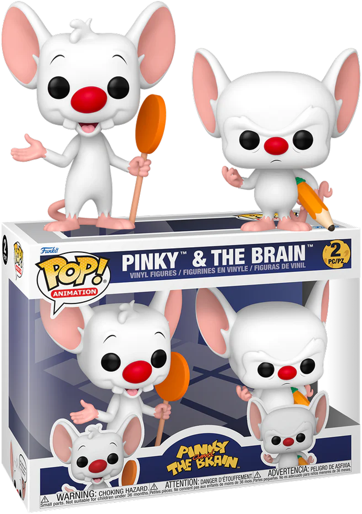 Pinky and The Brain - Pinky & The Brain Pop! Vinyl 2-Pack