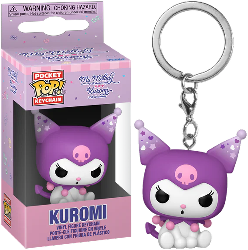 Hello Kitty - Kuromi Pop! 20th Anniversary Pop! Keychain