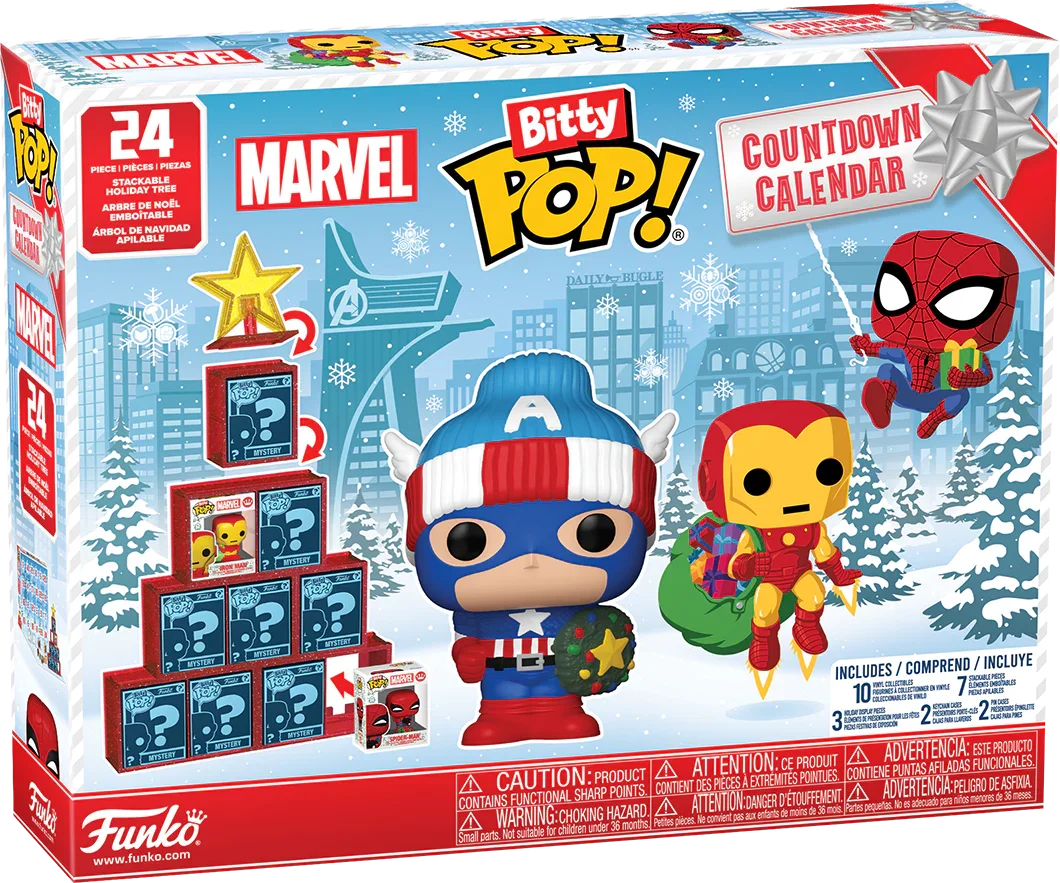 Marvel Comics - Bitty Pop! Vinyl Countdown Calendar