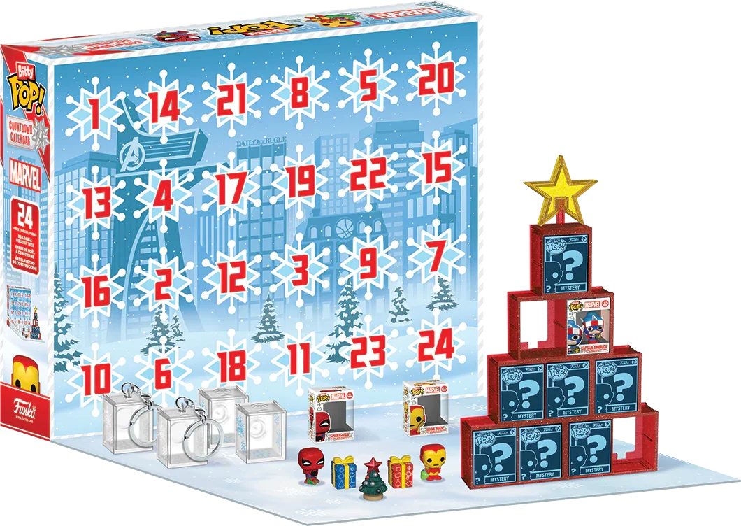 Marvel Comics - Bitty Pop! Vinyl Countdown Calendar