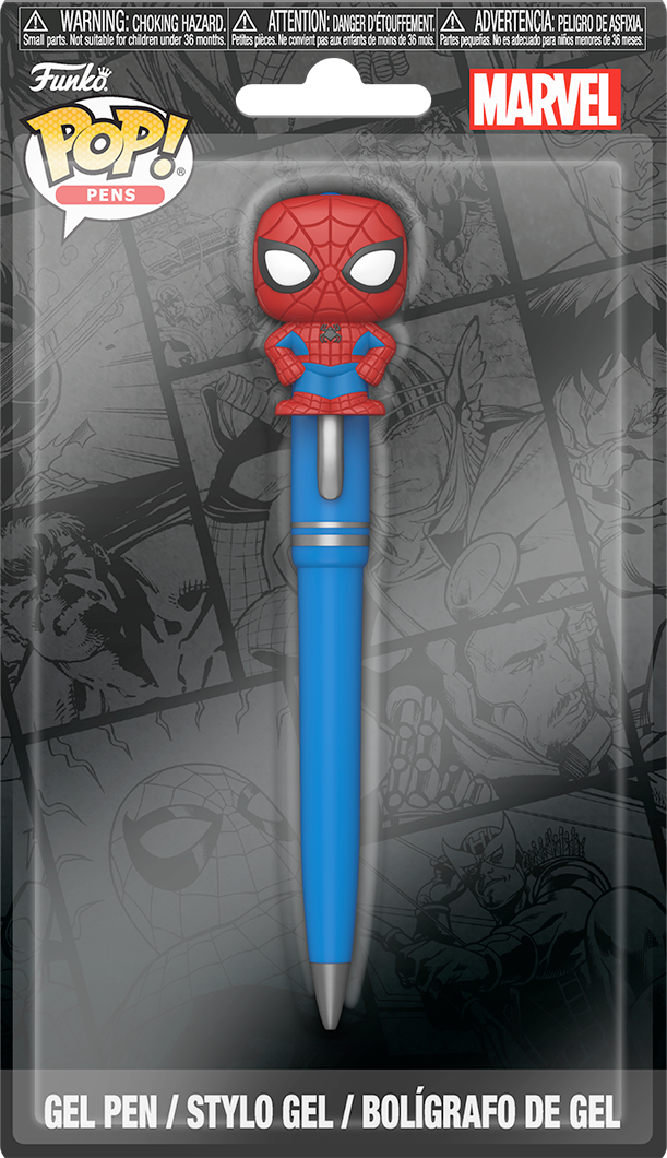 Marvel Comics - Spider-Man (Light Blue Ink) Pop! Pen