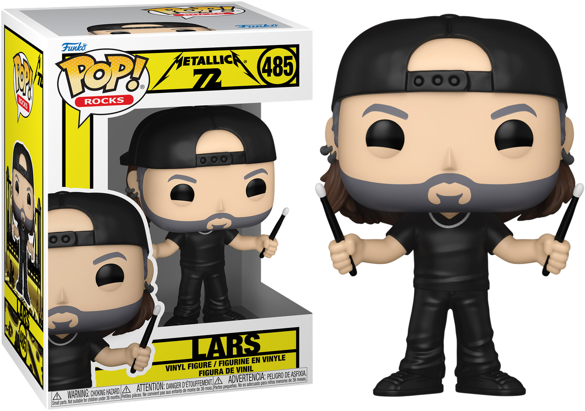 Metallica - Lars (72 Seasons) Pop! Vinyl