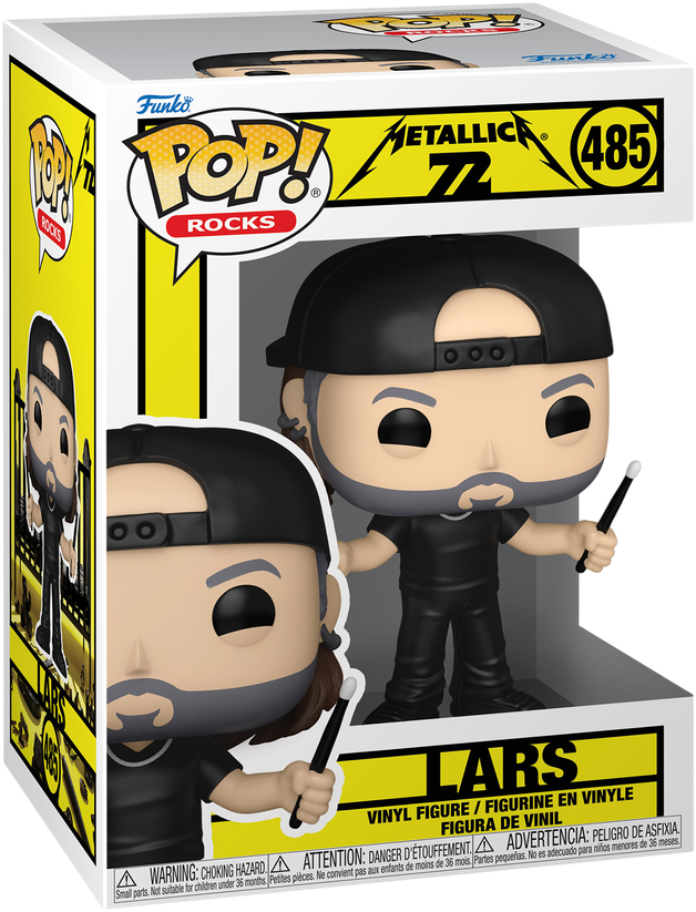 Metallica - Lars (72 Seasons) Pop! Vinyl