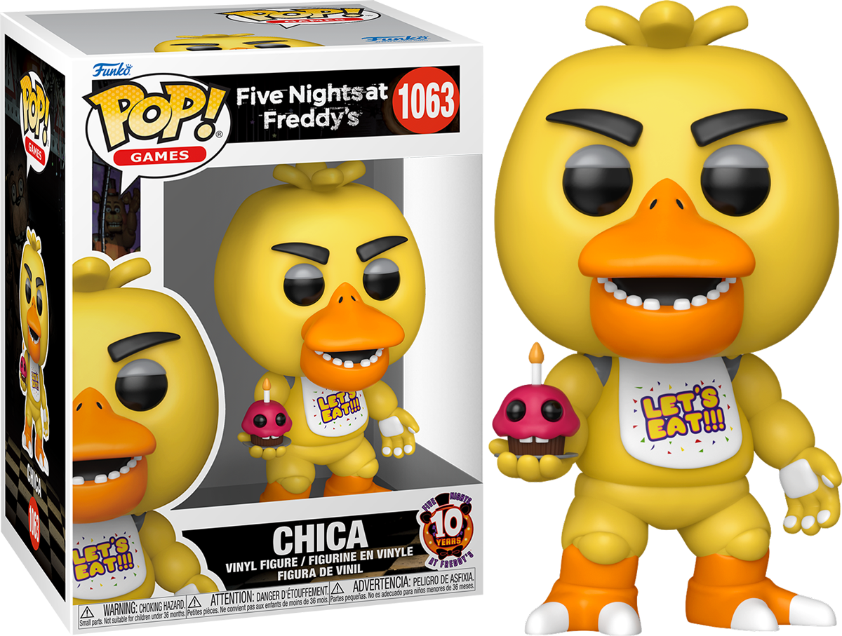 FUN87114 Five Nights at Freddy's (2023 Movie) - Chica Pop! Vinyl - Funko - Titan Pop Culture