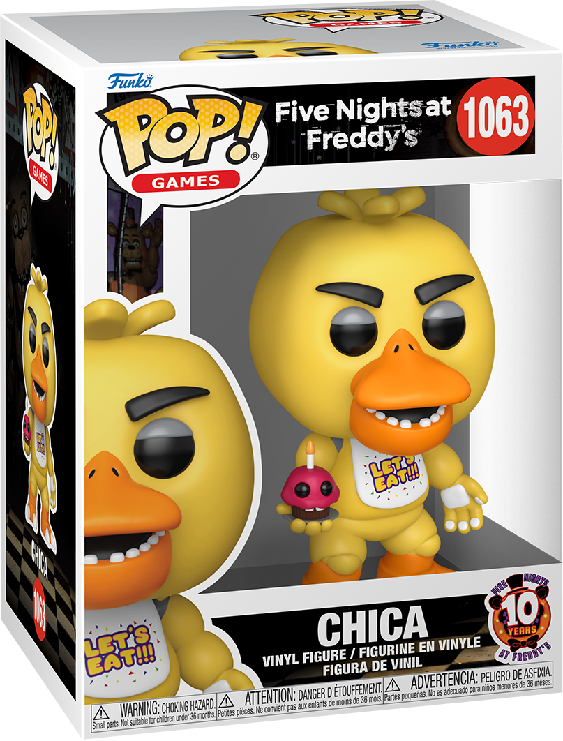 FUN87114 Five Nights at Freddy's (2023 Movie) - Chica Pop! Vinyl - Funko - Titan Pop Culture