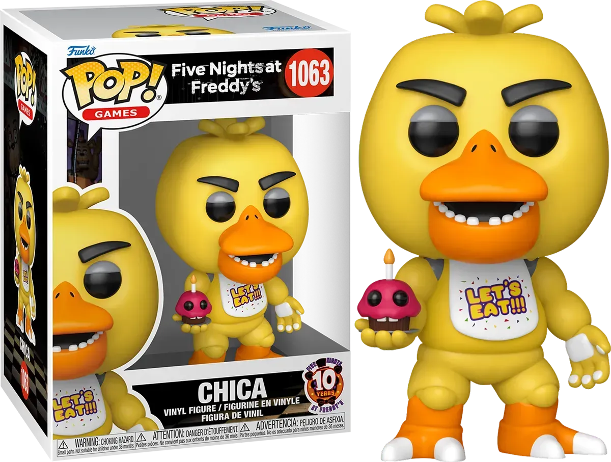 FUN87114 Five Nights at Freddy's (2023 Movie) - Chica Pop! Vinyl - Funko - Titan Pop Culture