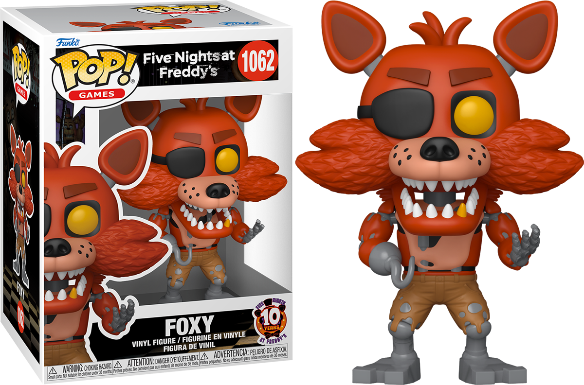 FUN87115 Five Nights at Freddy's (2023 Movie) - Foxy Pop! Vinyl - Funko - Titan Pop Culture