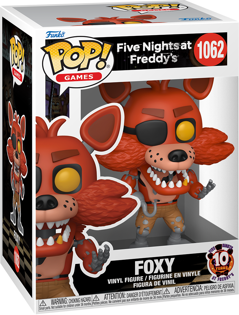 FUN87115 Five Nights at Freddy's (2023 Movie) - Foxy Pop! Vinyl - Funko - Titan Pop Culture