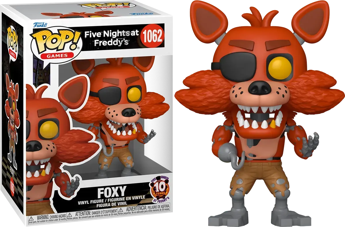 FUN87115 Five Nights at Freddy's (2023 Movie) - Foxy Pop! Vinyl - Funko - Titan Pop Culture