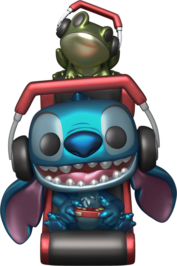 FUN87120 Lilo & Stitch - Gamer Stitch (Metallic) Pop! Vinyl - Funko - Titan Pop Culture