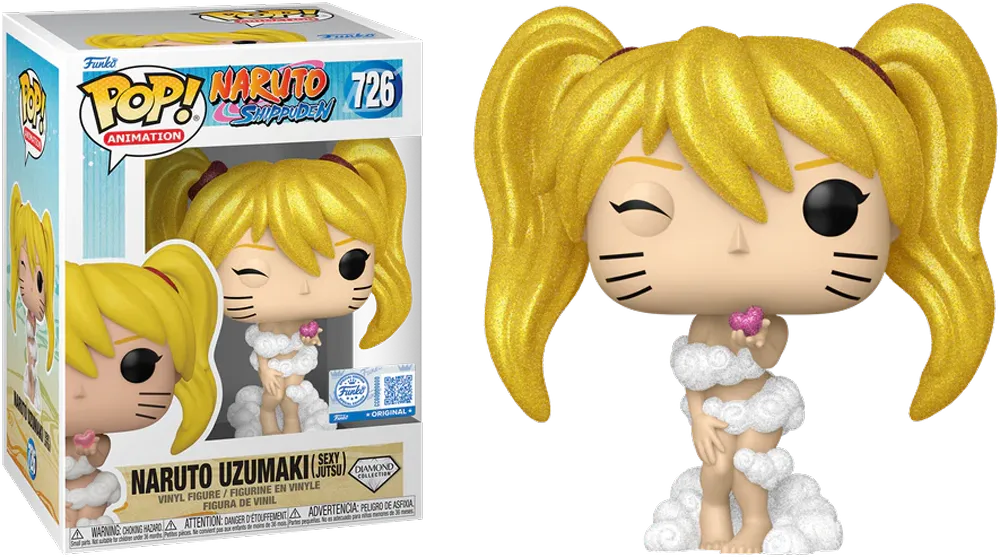 Naruto - Sexy Jutsu US Exclusive Diamond Glitter Pop! Vinyl [RS]