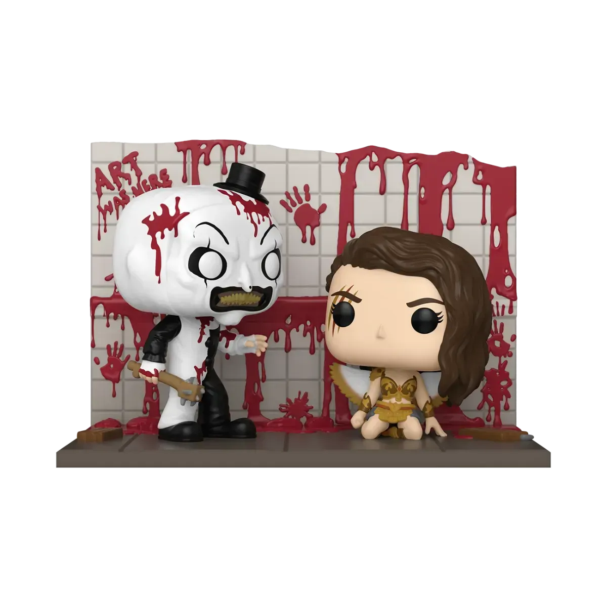 FUN87203 Terrifier 2 - Art vs. Sienna Pop! Moment Vinyl - Funko - Titan Pop Culture