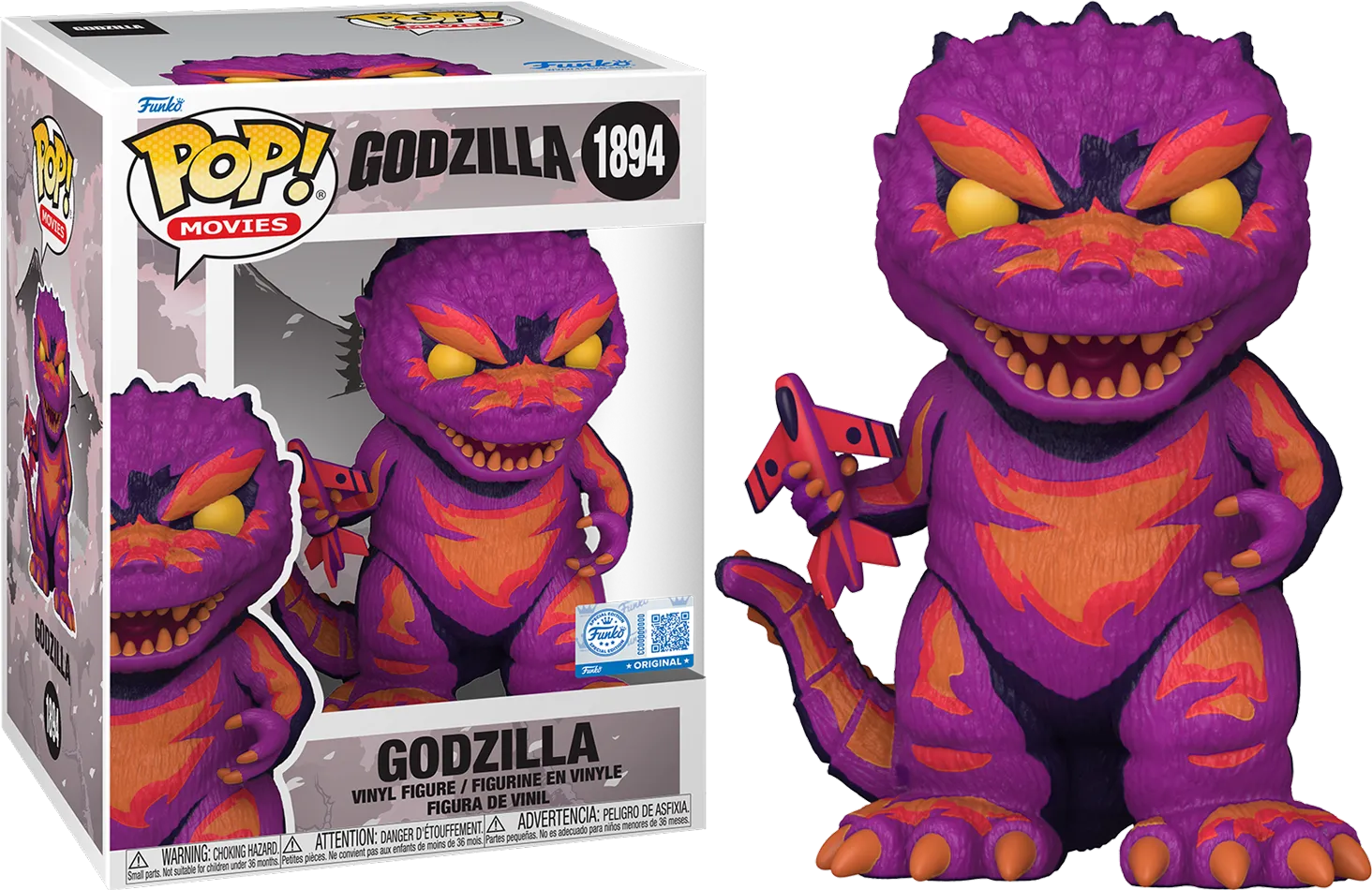 Godzilla - Godzilla (Retro-Futurism) US Exclusive Pop! Premium Vinyl [RS]