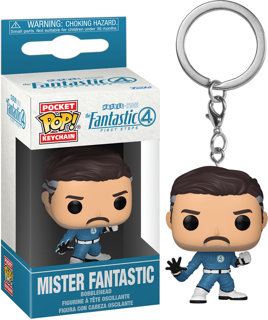 The Fantastic Four (2025) - Mister Fantastic Pop! Keychain