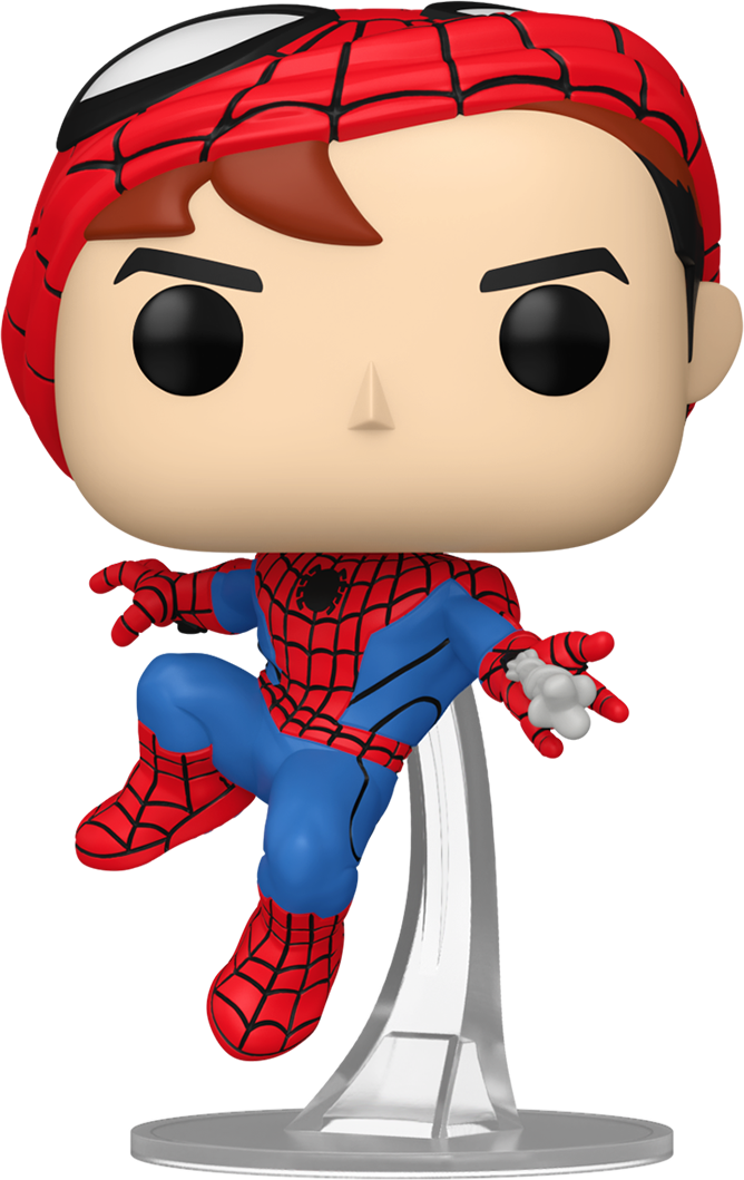 Friendly Neighbourhood Spider-Man - Spider-Man (Mask Up) Pop! Vinyl [RS]