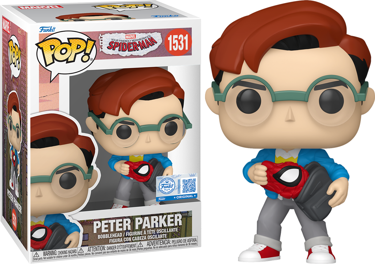 Friendly Neighbourhood Spider-Man - Peter Parker Pop! Vinyl [RS]