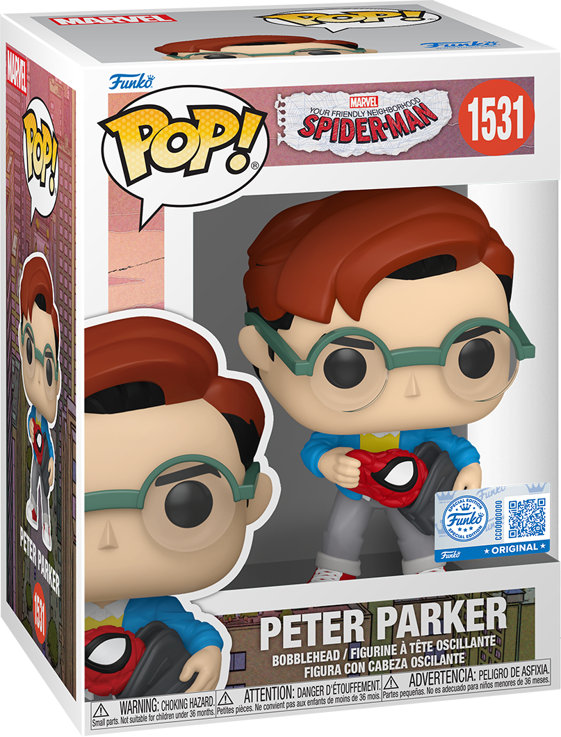 Friendly Neighbourhood Spider-Man - Peter Parker Pop! Vinyl [RS]