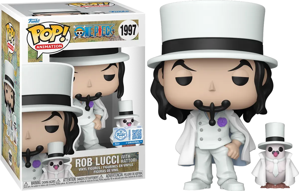 One Piece - Rob Lucci US Exclusive Pop! Vinyl Chase Bundle / Case [RS]