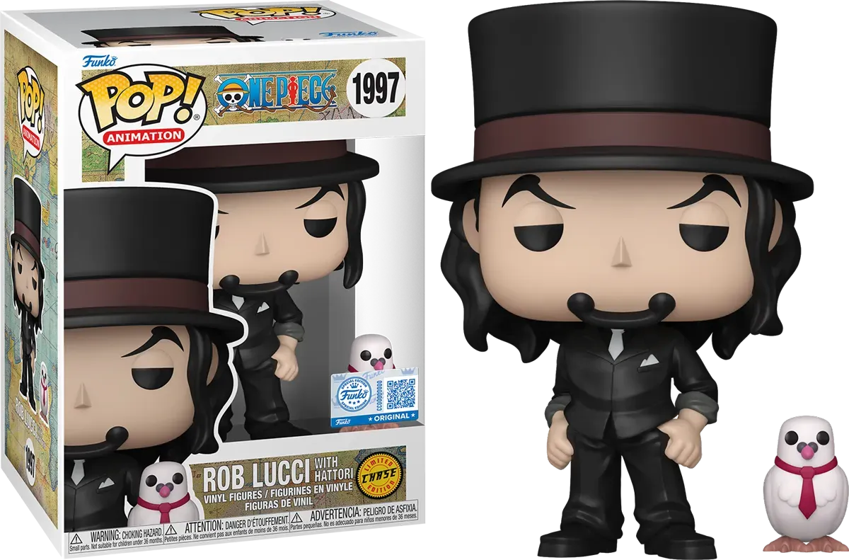 One Piece - Rob Lucci US Exclusive Pop! Vinyl Chase Bundle / Case [RS]
