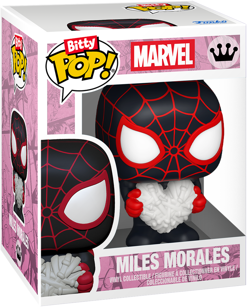 Spiderman - Valentines Bitty Pop! Bouquet
