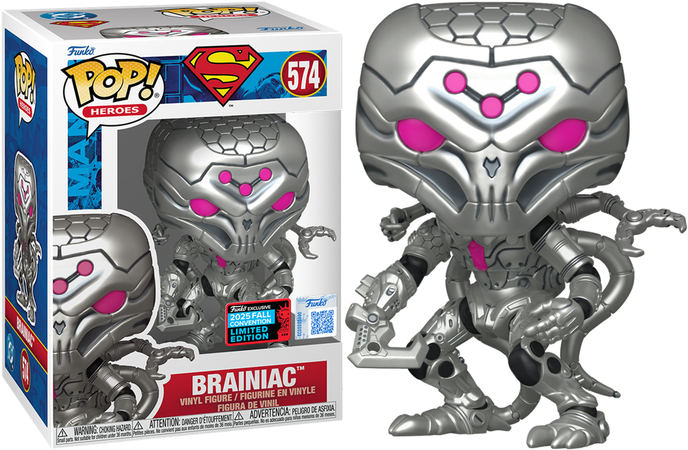 DC - Brainiac Pop! Vinyl 2025 NYCC Exclusive [RS]