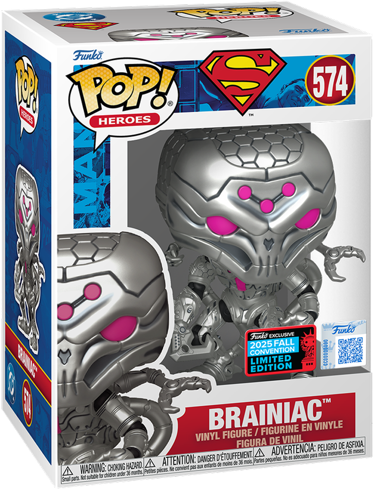 DC - Brainiac Pop! Vinyl 2025 NYCC Exclusive [RS]