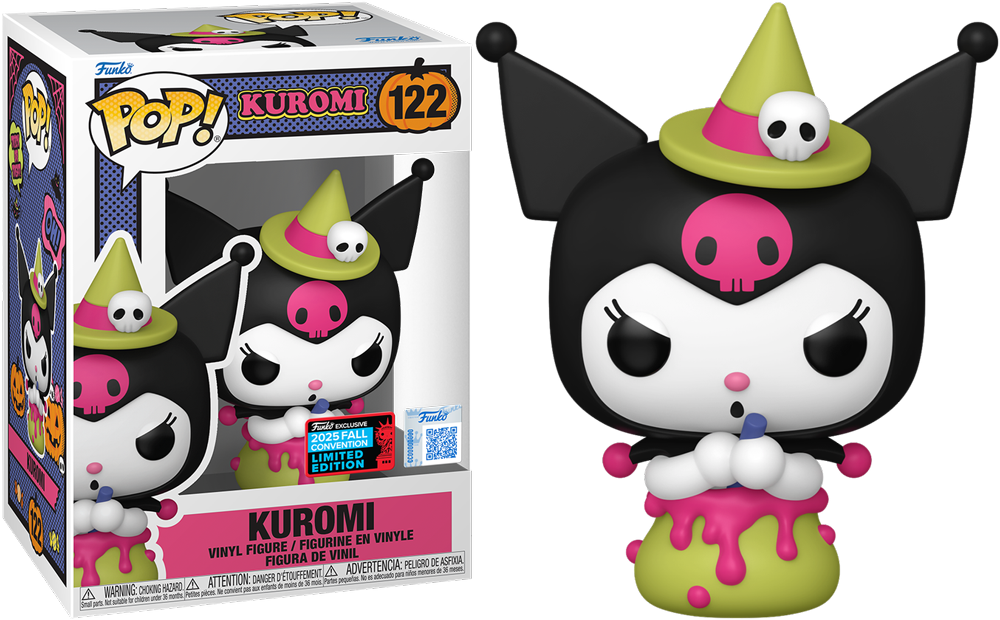 Sanrio - Kuromi in Pot Pop! Vinyl 2025 NYCC Exclusive [RS]