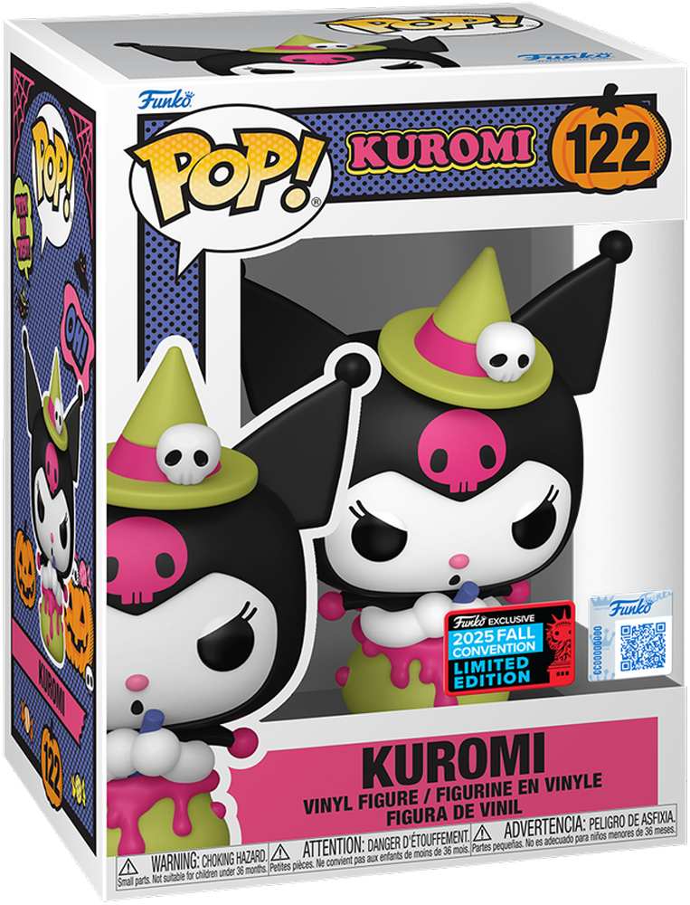 Sanrio - Kuromi in Pot Pop! Vinyl 2025 NYCC Exclusive [RS]