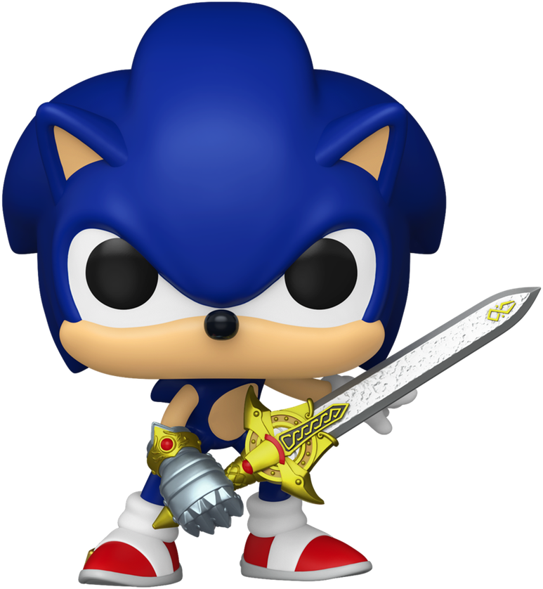 Sonic the Hedgehog - Sonic with Caliburn Pop! Vinyl 2025 NYCC Exclusive [RS]