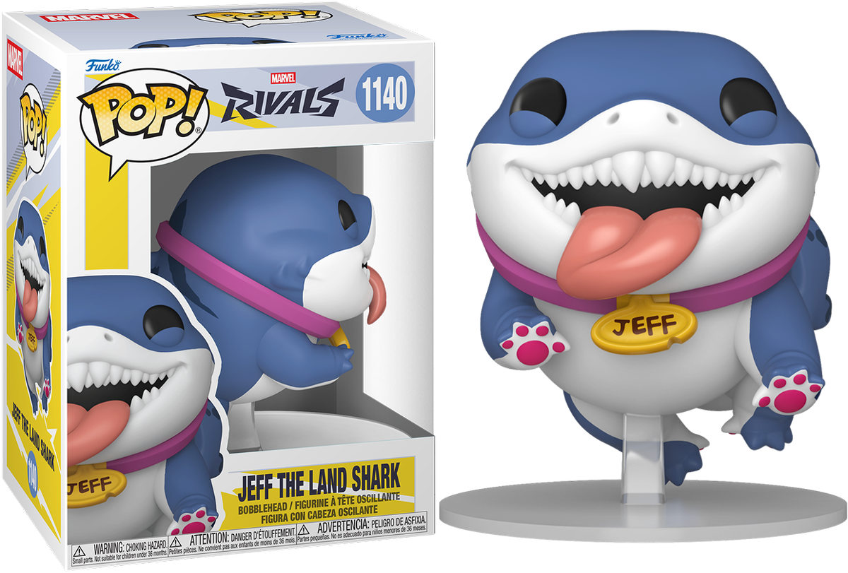 Marvel Rivals - Jeff the Land Shark Pop! Vinyl