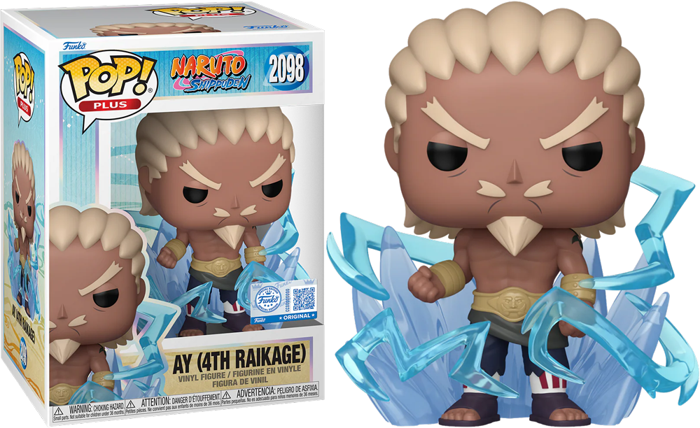 Naruto - Ay (4th Raikage) (with Chase) US Exclusive Pop! Vinyl [RS]