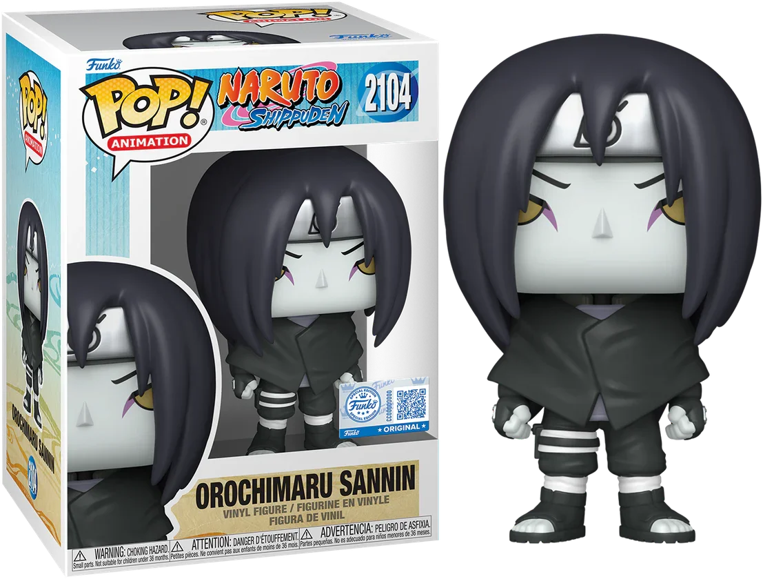 Naruto - Orochimaru (Sannin) US Exclusive Pop! Vinyl [RS]