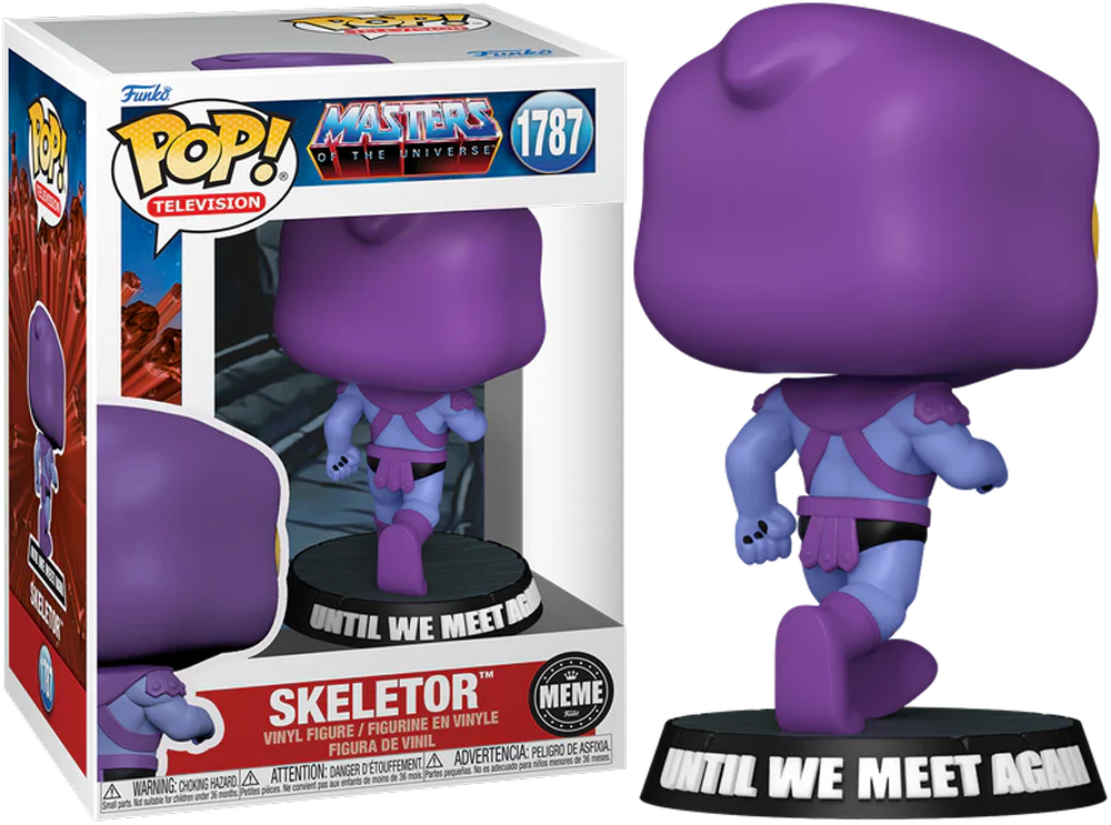 Masters of the Universe - Skeletor ("Until we meet again") US Exclusive Pop! Sayings [RS]