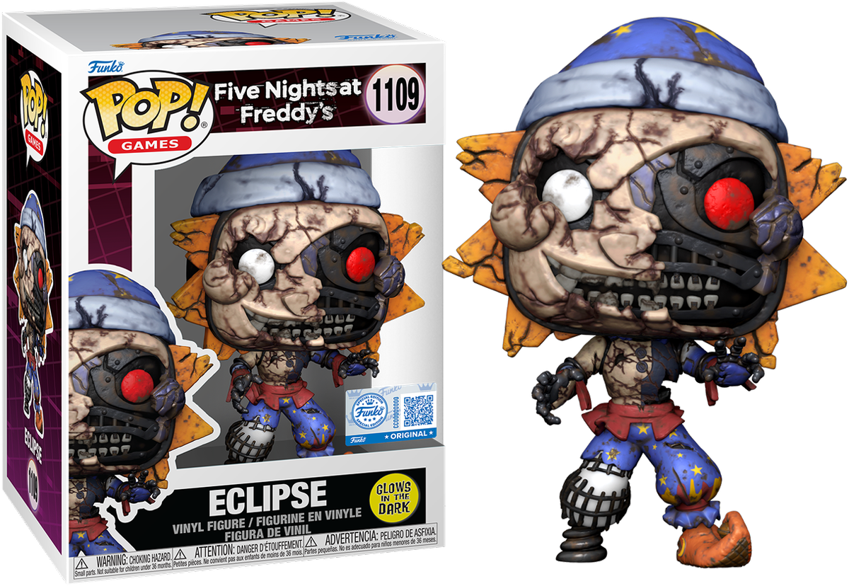 Five Nights at Freddy's: Security Breach - Eclipse US Exclusive Glow Pop! Vinyl [RS]