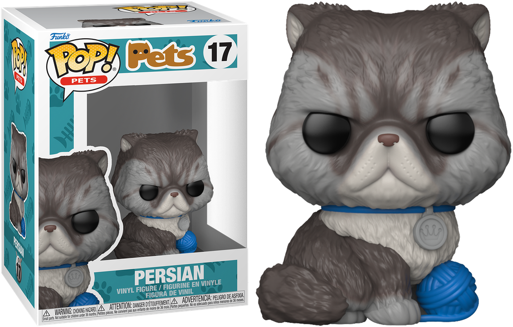 Mascotas - Gato persa Pop! Vinyl