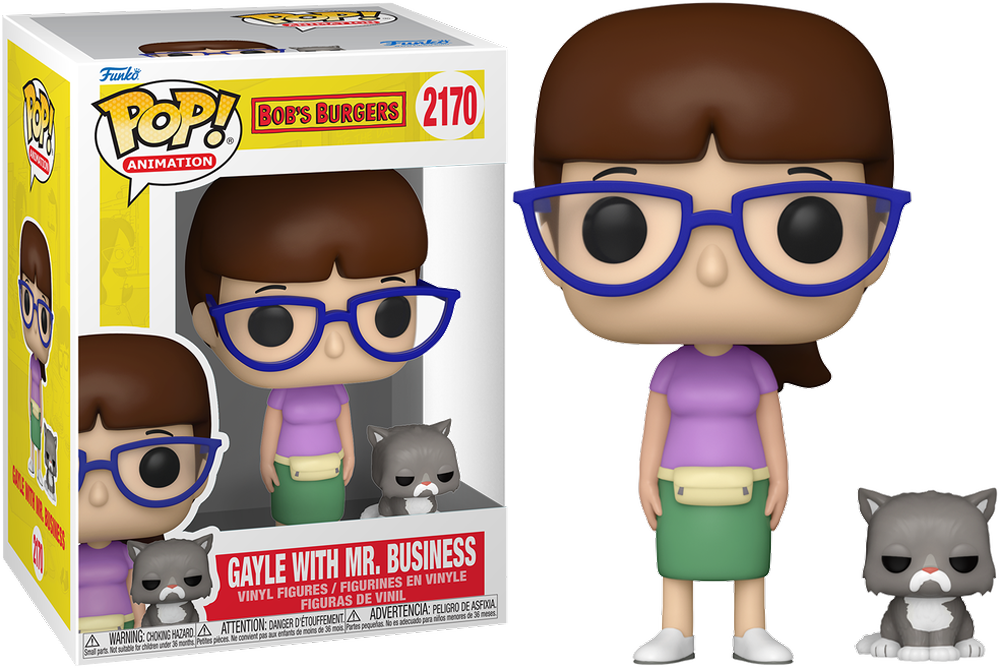 Bob's Burgers - Gayle with Mr.Bus Pop! Vinyl