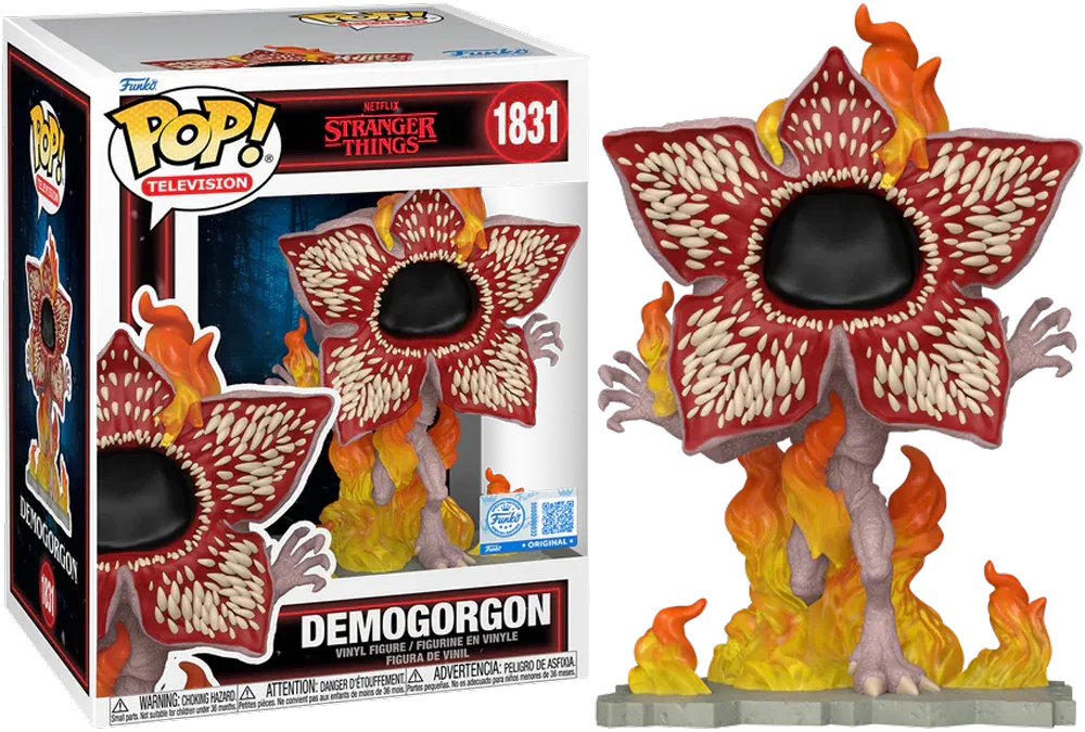 Stranger Things - Demogorgon (On Fire) US Exclusive Pop! Premium [RS]