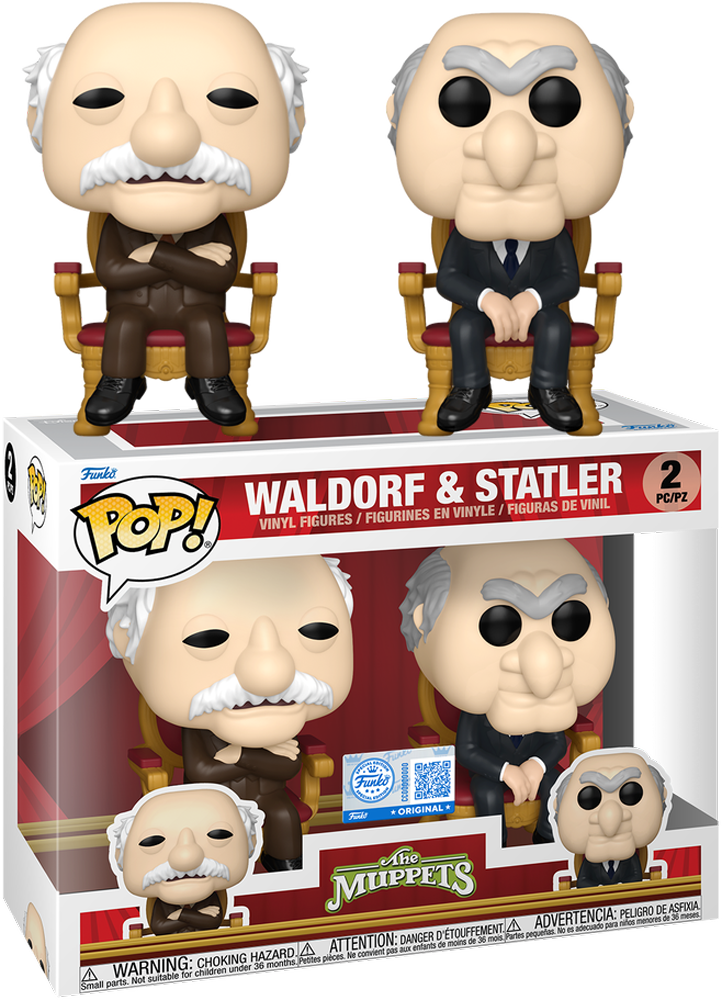 Muppets - Waldorf and Statler Pop! 2-Pack