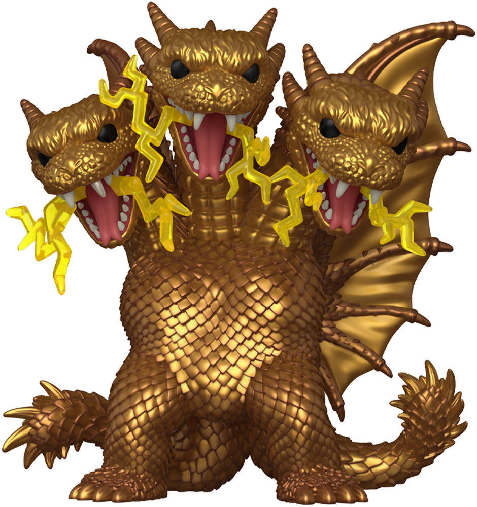 Godzilla - Ghidora (Electric) US Exclusive 6" Pop! Vinyl [RS]