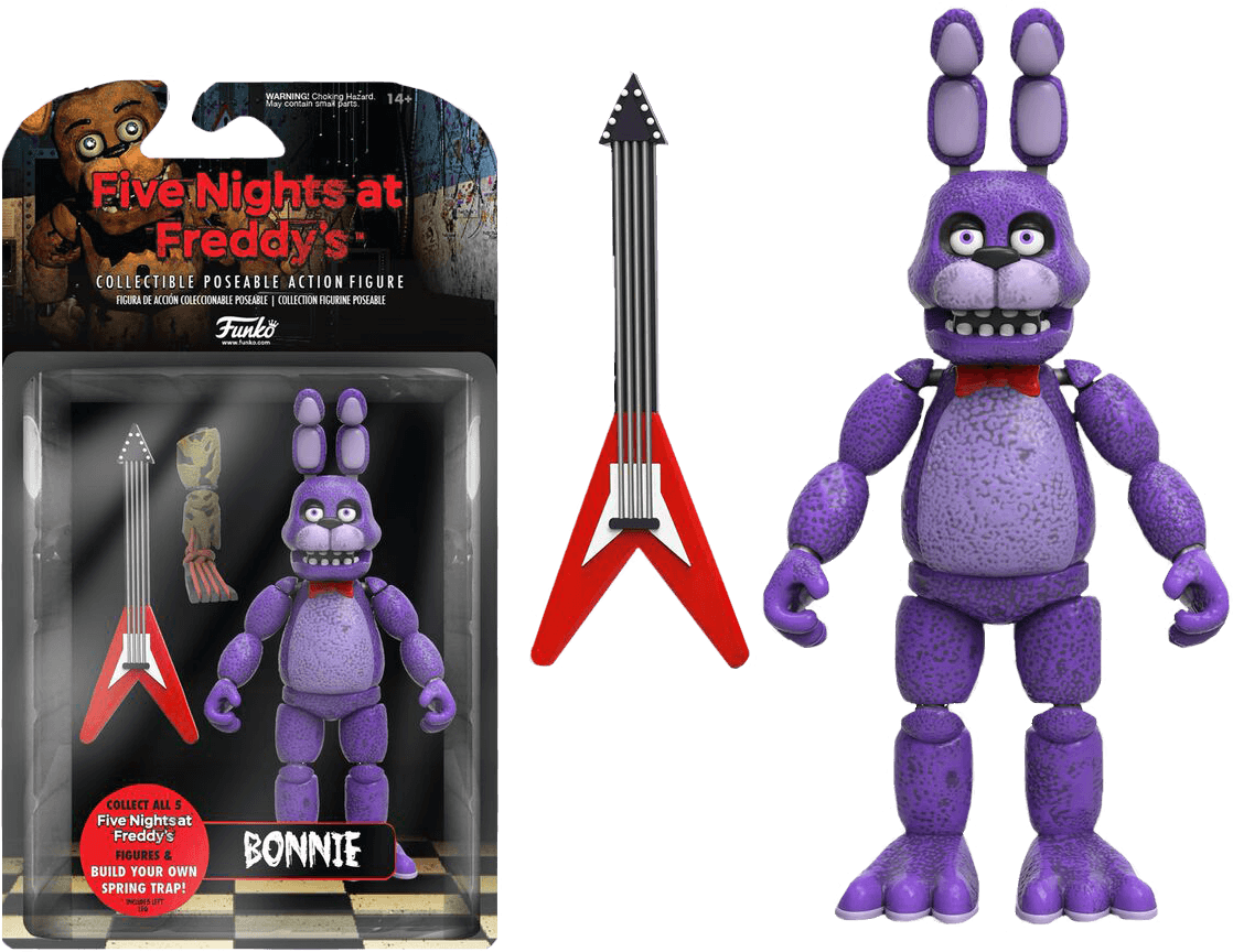 FUN8849 Five Nights At Freddy's - Bonnie Articulated Action Figure - Funko - Titan Pop Culture