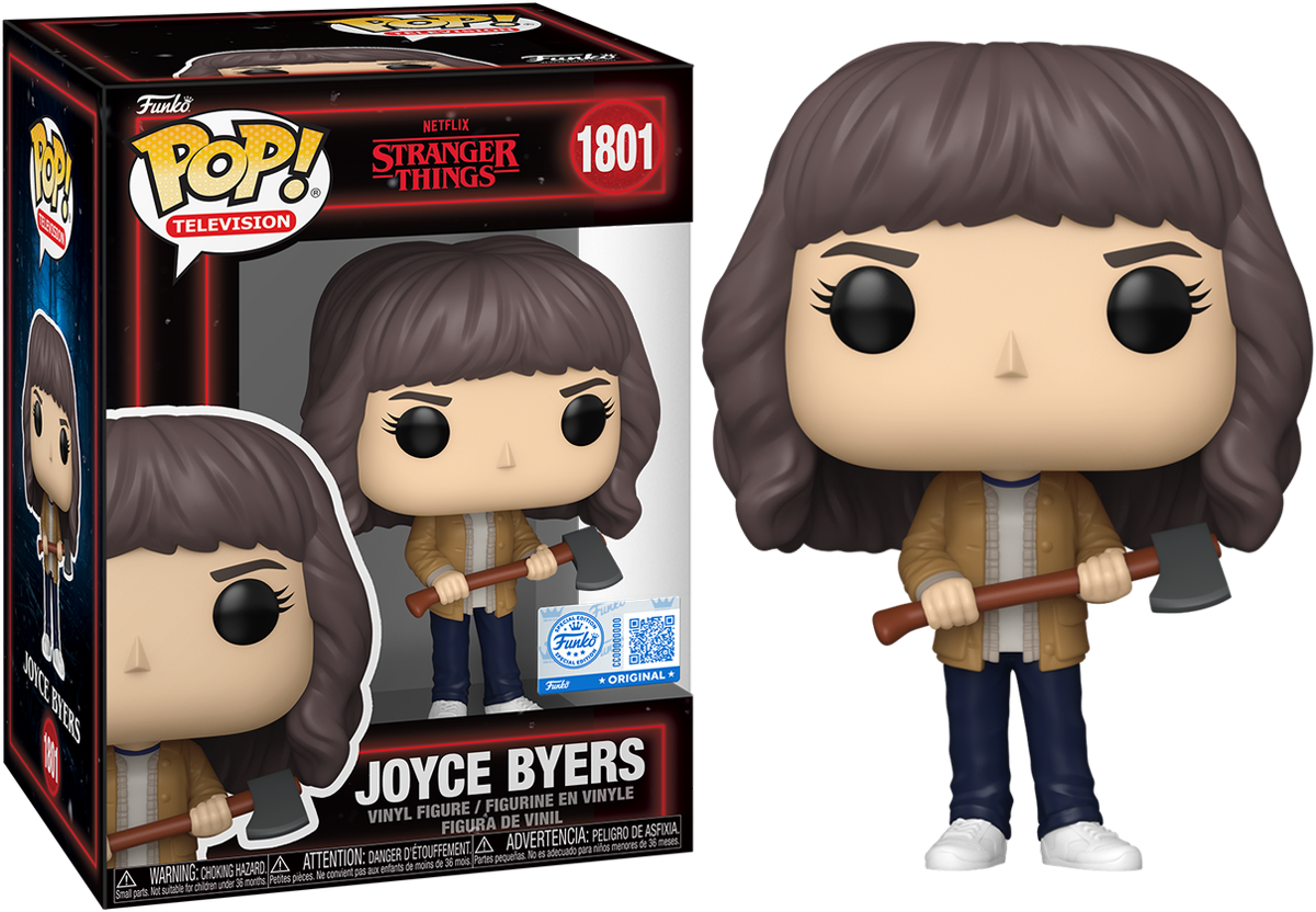 Stranger Things - Joyce Byers with Axe US Exclusive Pop! Vinyl [RS]