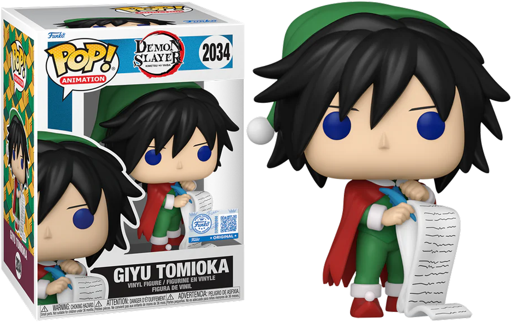 Demon Slayer - Giyu Tomioka (Holiday) US Exclusive Pop! Vinyl [RS]