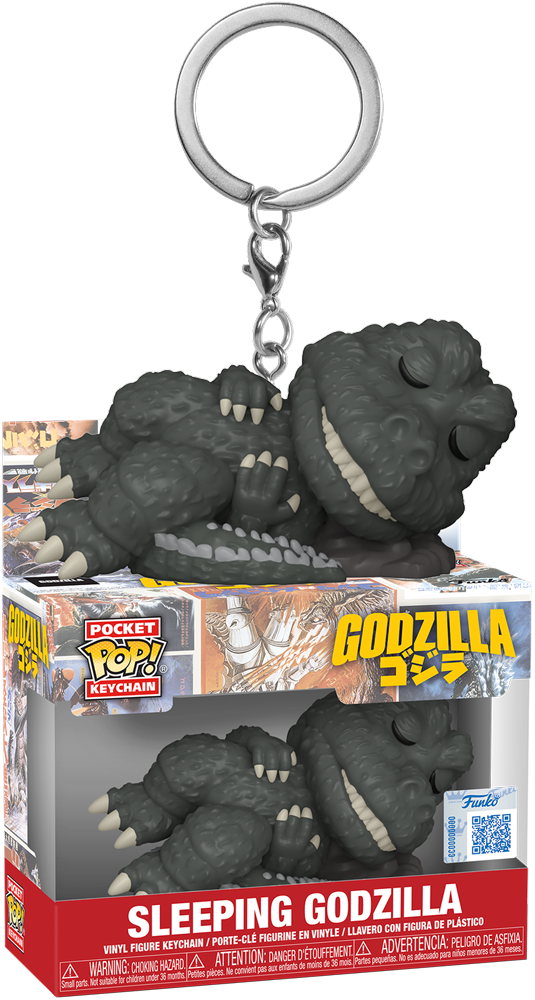 Godzilla - Godzilla Sleeping Pop! Keychain