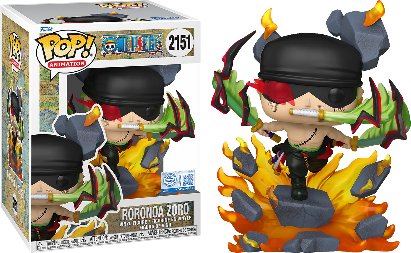 One Piece - Zoro (King of Hell) US Exclusive Pop! Premium [RS]