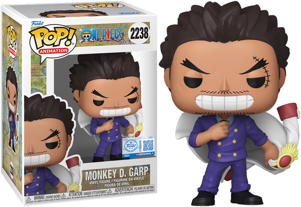 One Piece – Monkey D. Garp (Young) US Exclusive Pop! Vinyl [RS]