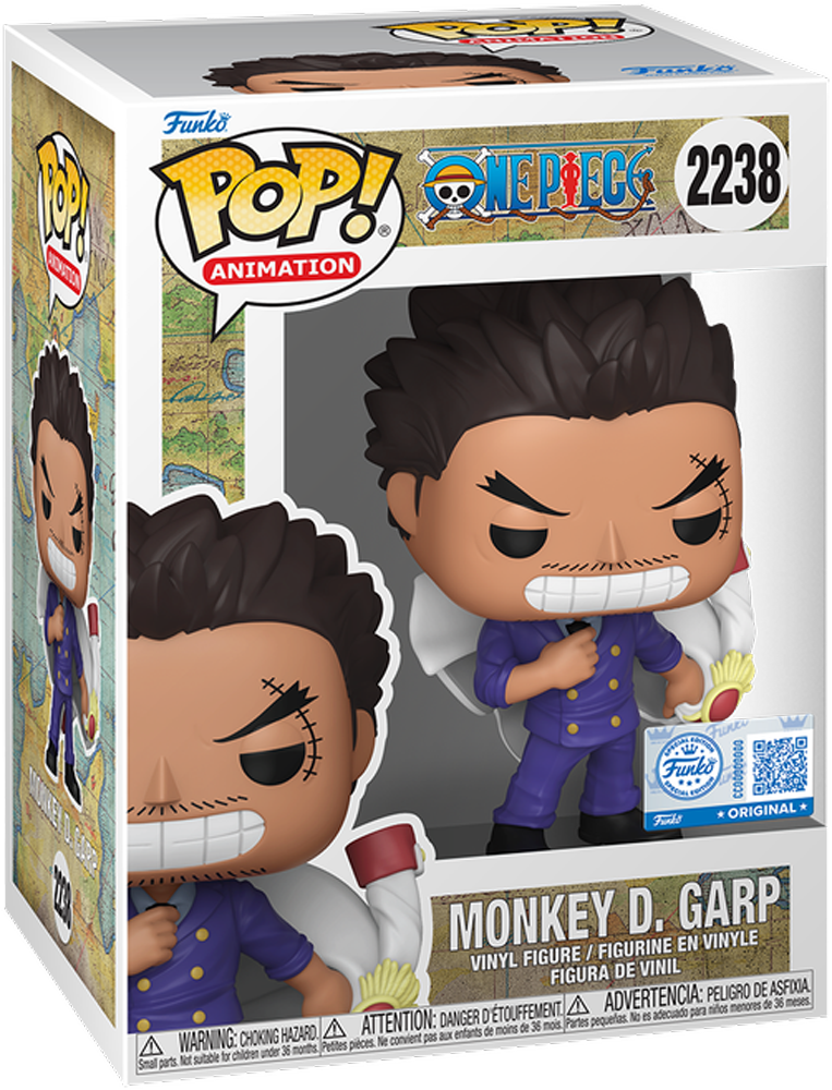 One Piece – Monkey D. Garp (Young) US Exclusive Pop! Vinyl [RS]