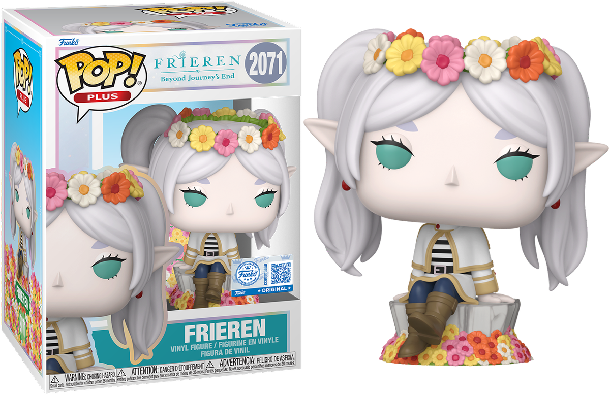 Frieren: Beyond Journey's End - Frieren (Flower Crown) US Exclusive Pop! Plus [RS]