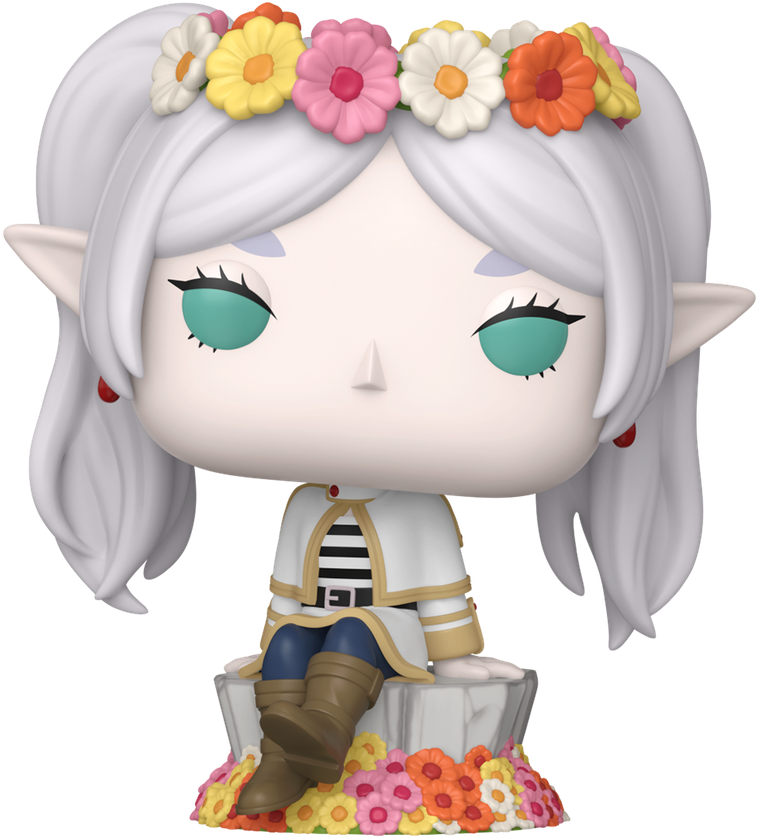 Frieren: Beyond Journey's End - Frieren (Flower Crown) US Exclusive Pop! Plus [RS]