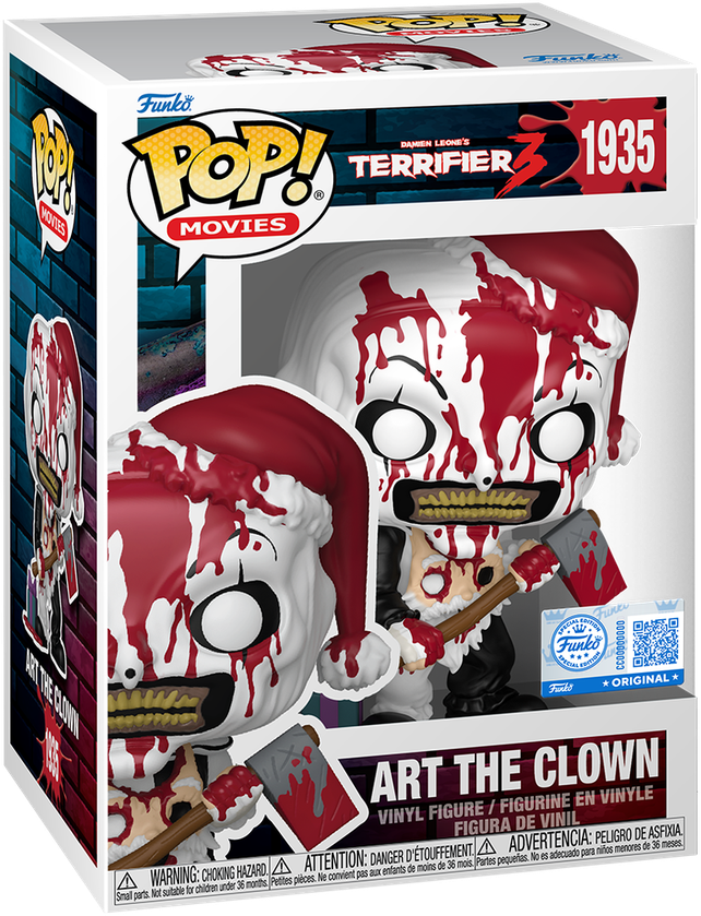 Terrifier 3 - Art the Clown US Exclusive Pop! Vinyl [RS]