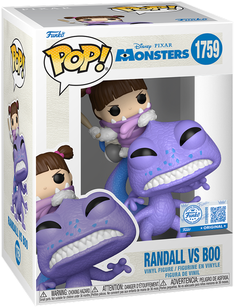 Monsters Inc. – Randall Vs Boo (with chase) US Exclusive Pop! Vinyl [RS]